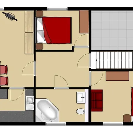 Apartmenthaus Potsdam-quartett Apartman Potsdam